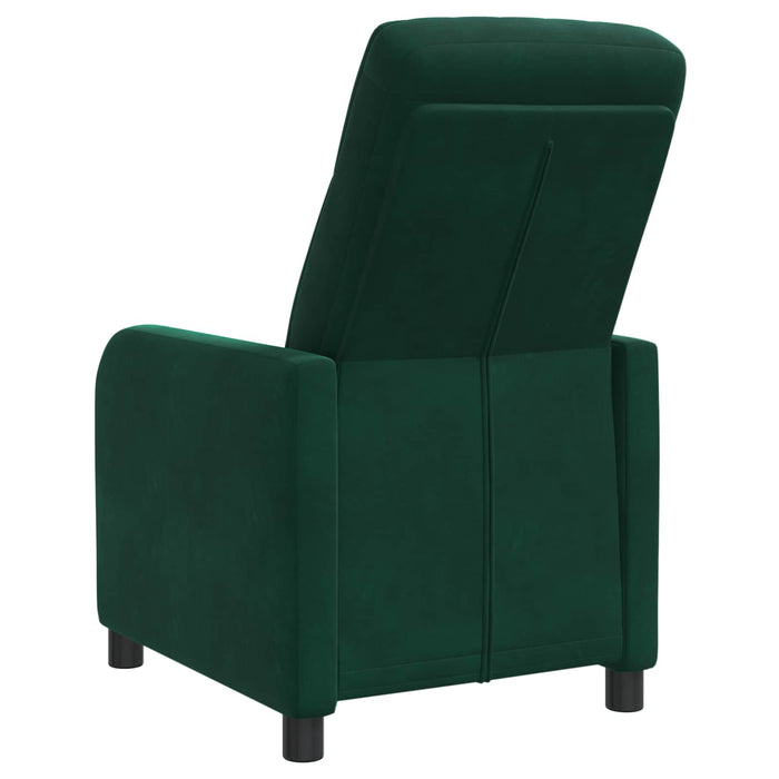 Fotoliu reclinabil Verde închis Catifea WALTI