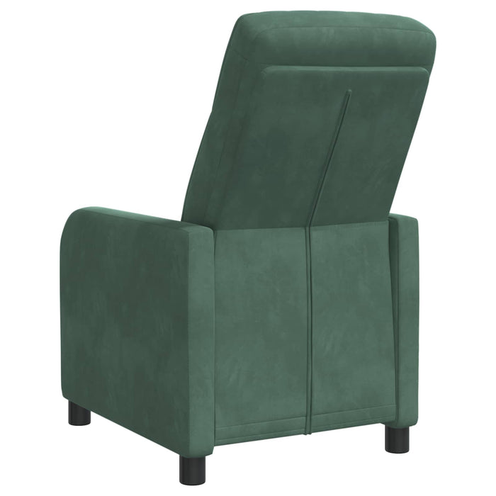 Fotoliu reclinabil Verde Mării Catifea WALTI