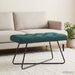 Bancă cu butoane capitonate Verde închis 80 x 40 x 46 cm - WALTI WALTI