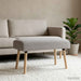 bancă Simplu Gri deschis 80 x 40 x 46 cm Bouclé - WALTI WALTI