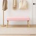 bancă Simplu Roz 110 x 40 x 46 cm Bouclé - WALTI WALTI