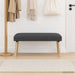 bancă Simplu Gri închis 110 x 40 x 46 cm Bouclé - WALTI WALTI