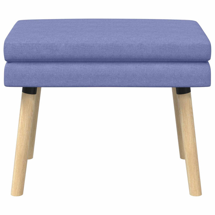 Bancă cu două straturi Albastru Jeans 60 x 40 x 46 cm Țesătură WALTI