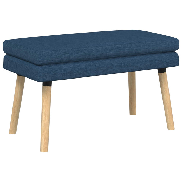 Bancă cu două straturi albastru 80 x 40 x 47 cm Țesătură WALTI