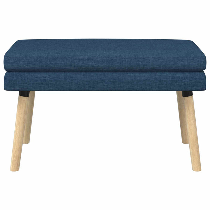 Bancă cu două straturi albastru 80 x 40 x 47 cm Țesătură WALTI