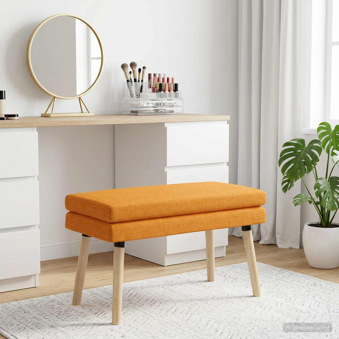 Bancă cu două straturi Galben Întunecat 80 x 40 x 47 cm - WALTI WALTI
