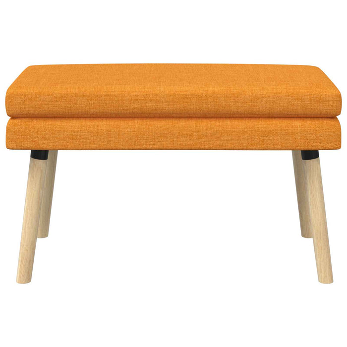 Bancă cu două straturi Galben Întunecat 80 x 40 x 47 cm WALTI