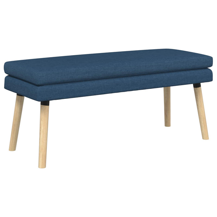 Bancă cu două straturi albastru 110 x 40 x 47 cm Țesătură WALTI