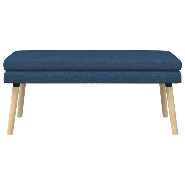 Bancă cu două straturi albastru 110 x 40 x 47 cm Țesătură WALTI