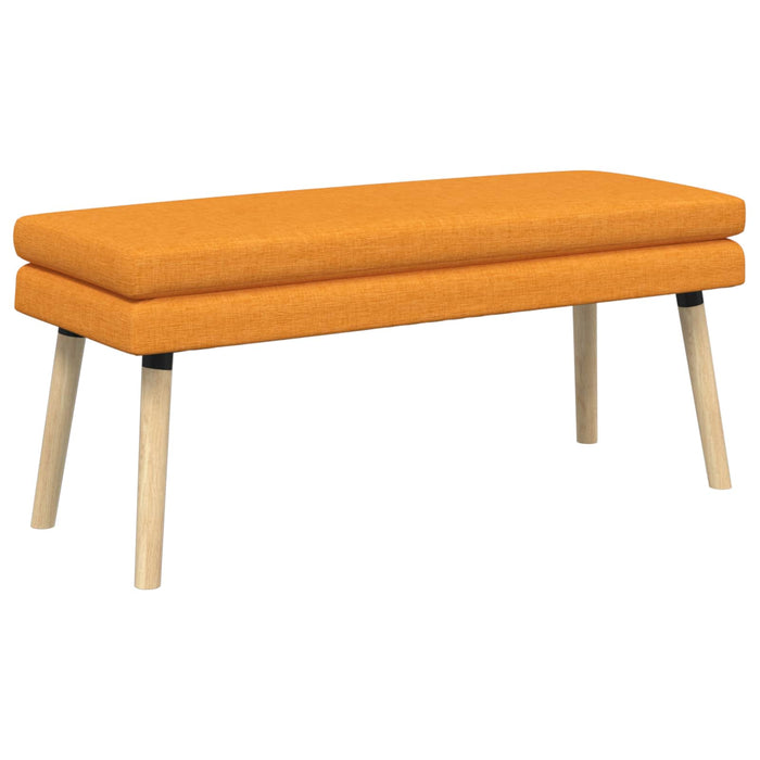 Bancă cu două straturi Galben Întunecat 110 x 40 x 47 cm WALTI