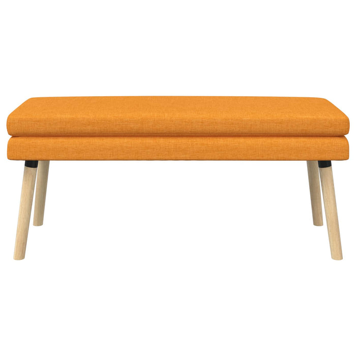 Bancă cu două straturi Galben Întunecat 110 x 40 x 47 cm WALTI
