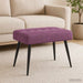 Bancă cu butoane capitonate Violet 60 x 40 x 45 cm Catifea - WALTI WALTI