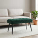 Bancă cu butoane capitonate Verde închis 80 x 40 x 46 cm - WALTI WALTI