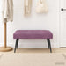 Bancă cu butoane capitonate Violet 80 x 40 x 46 cm Catifea - WALTI WALTI