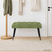 Bancă cu butoane capitonate Verde deschis 80 x 40 x 46 cm - WALTI WALTI