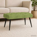 Bancă cu butoane capitonate Verde deschis 80 x 40 x 46 cm - WALTI WALTI