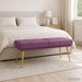 Bancă cu două straturi Violet 120 x 45 x 46 cm Catifea - WALTI WALTI