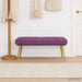Bancă cu două straturi Violet 120 x 45 x 46 cm Catifea - WALTI WALTI