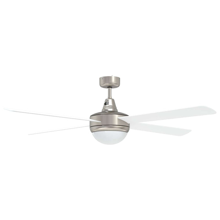 Ventilator de tavan cu lumina și telecomandă Ø 130 cm Alb WALTI