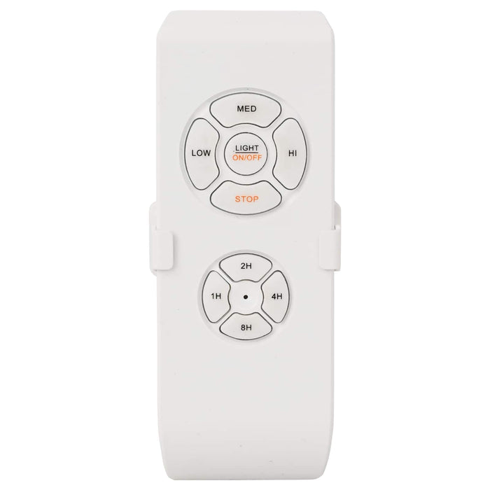 Ventilator de tavan cu lumina și telecomandă Ø 130 cm Negru WALTI