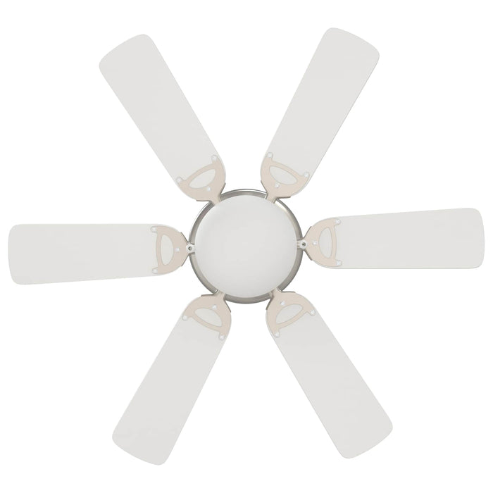 Ventilator de tavan cu lumină Ø 82 cm Alb WALTI