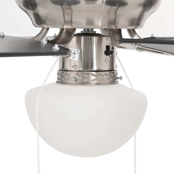 Ventilator de tavan cu lumină Ø 82 cm Negru WALTI