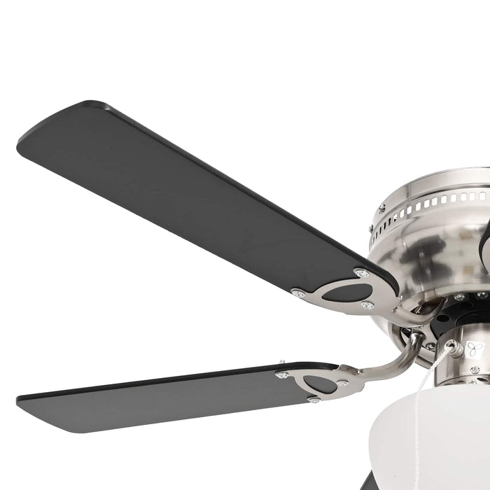 Ventilator de tavan cu lumină Ø 82 cm Negru WALTI