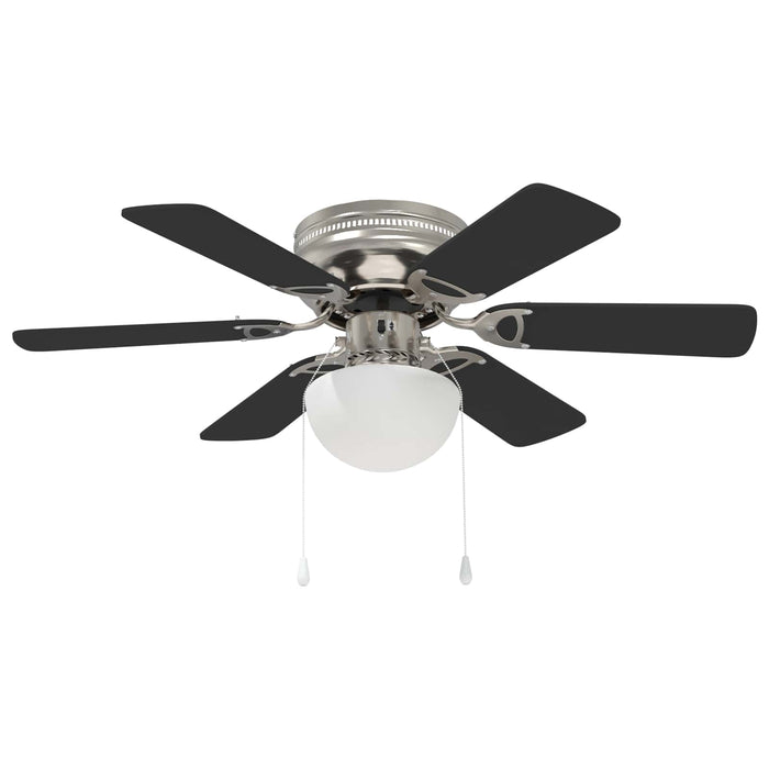 Ventilator de tavan cu lumină Ø 82 cm Negru WALTI