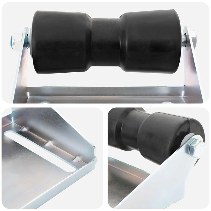Rolă pentru remorcă de barcă cu suport 20,3 cm Oțel Galvanizat WALTI
