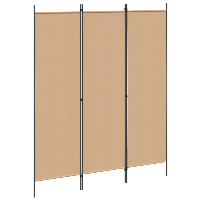 Separator de cameră Bej 150 x 180 cm Țesătură WALTI