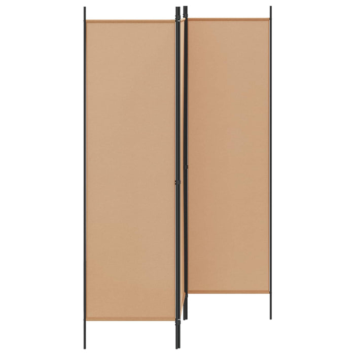 Separator de cameră Bej 150 x 180 cm Țesătură WALTI