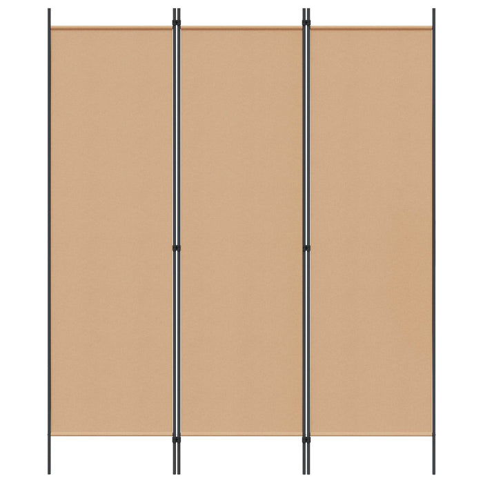 Separator de cameră Bej 150 x 180 cm Țesătură WALTI