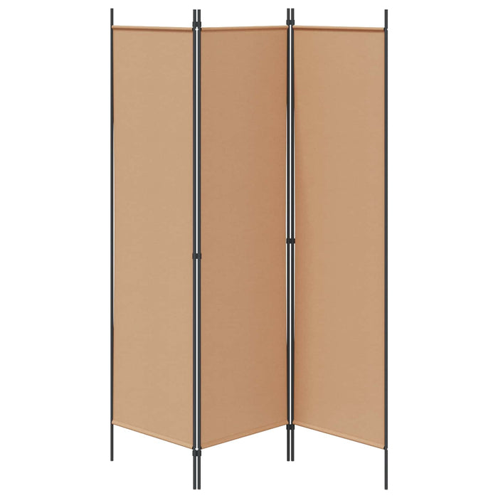 Separator de cameră Bej 150 x 180 cm Țesătură WALTI