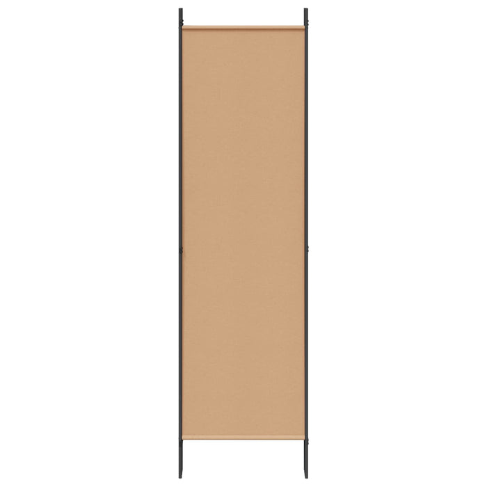 Paravan cu 6 panouri Bej 300 x 180 cm Țesătură WALTI