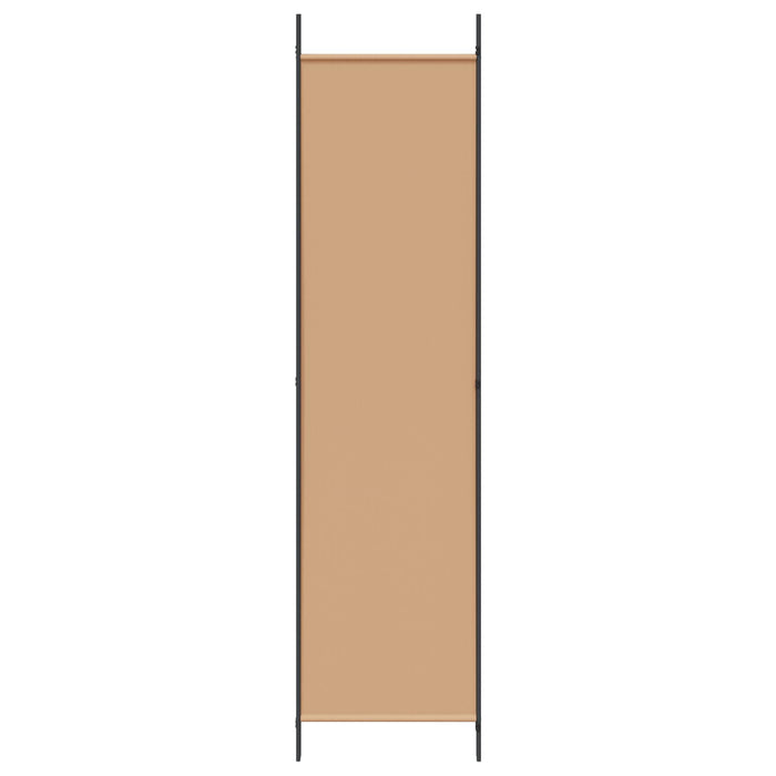 Paravan de camere cu 3 panouri Bej 150 x 200 cm Țesătură WALTI