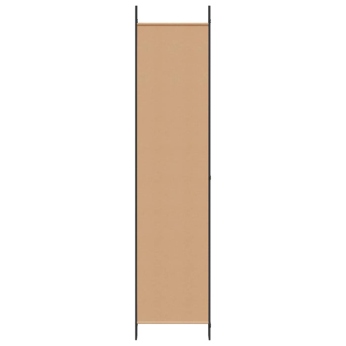 Separator de Cameră cu 4 Panouri Bej 200 x 220 cm Țesătură WALTI