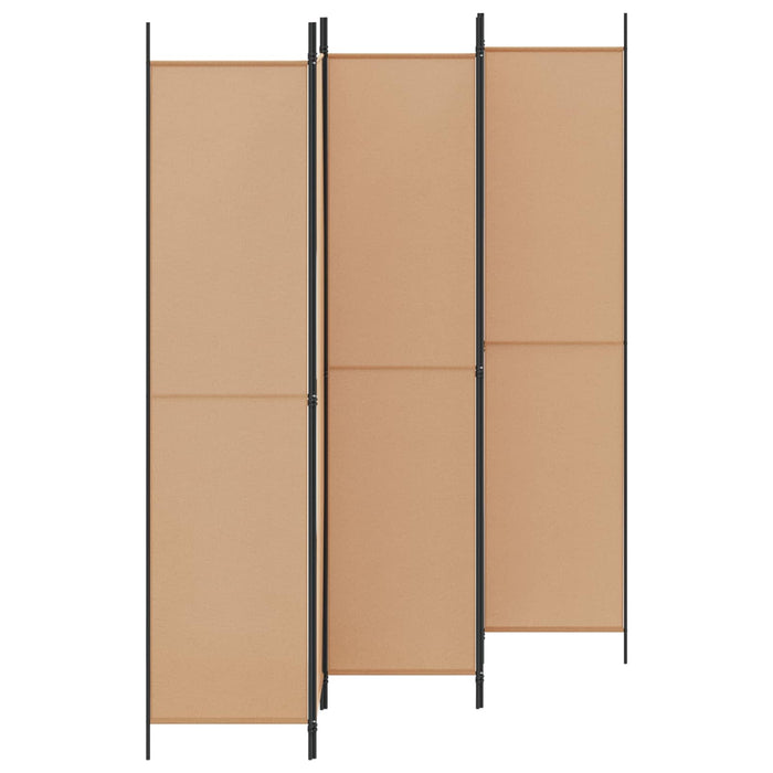 Separator de cameră cu 5 panouri Bej 250 x 220 cm Țesătură - WALTI WALTI