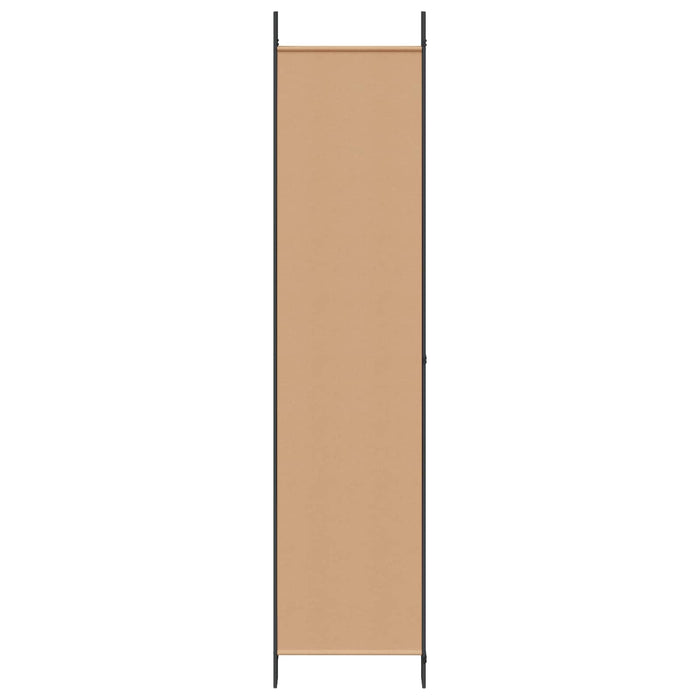 Paravan cu 6 panouri Bej 300 x 220 cm Țesătură WALTI