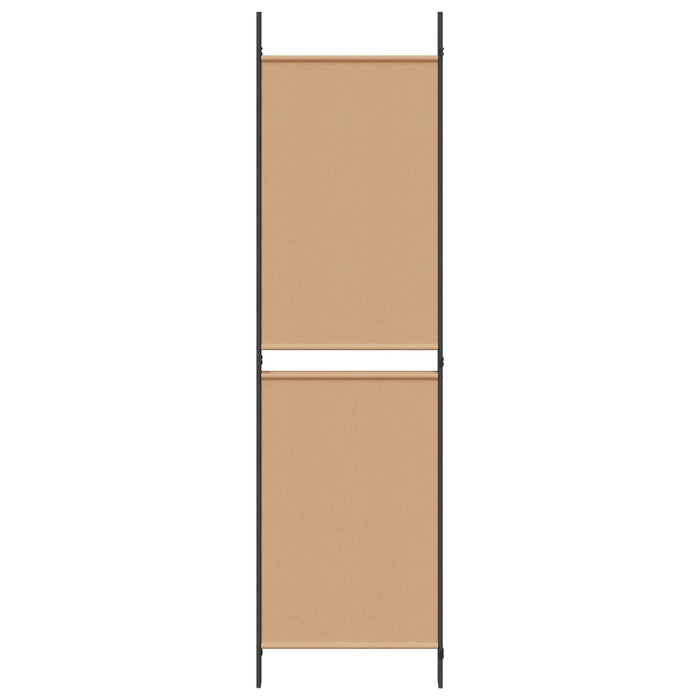 Paravan de camere cu 3 panouri Bej 150 x 200 cm Țesătură WALTI