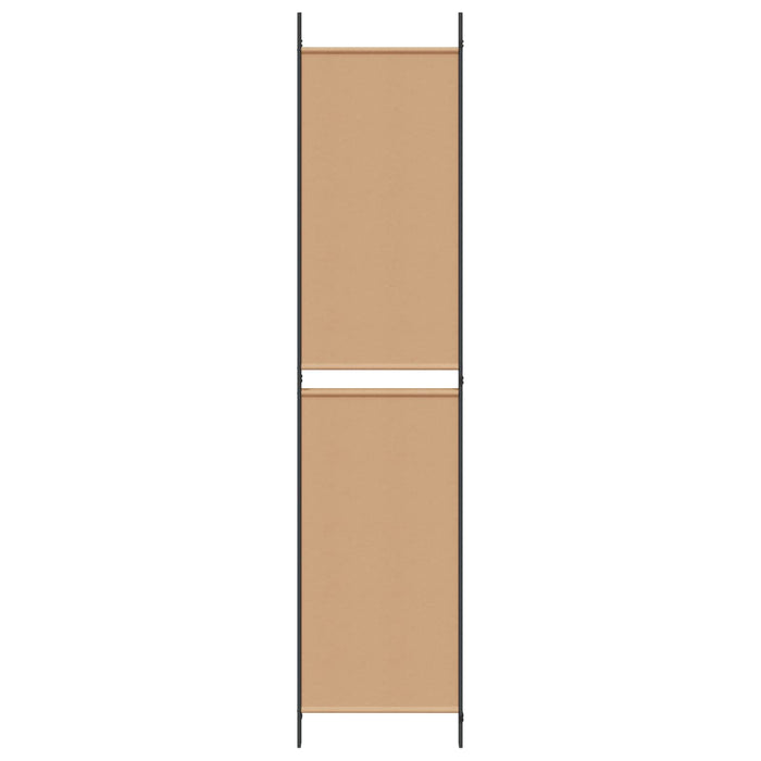 Paravan de camere cu 3 panouri Bej 150 x 220 cm Țesătură WALTI