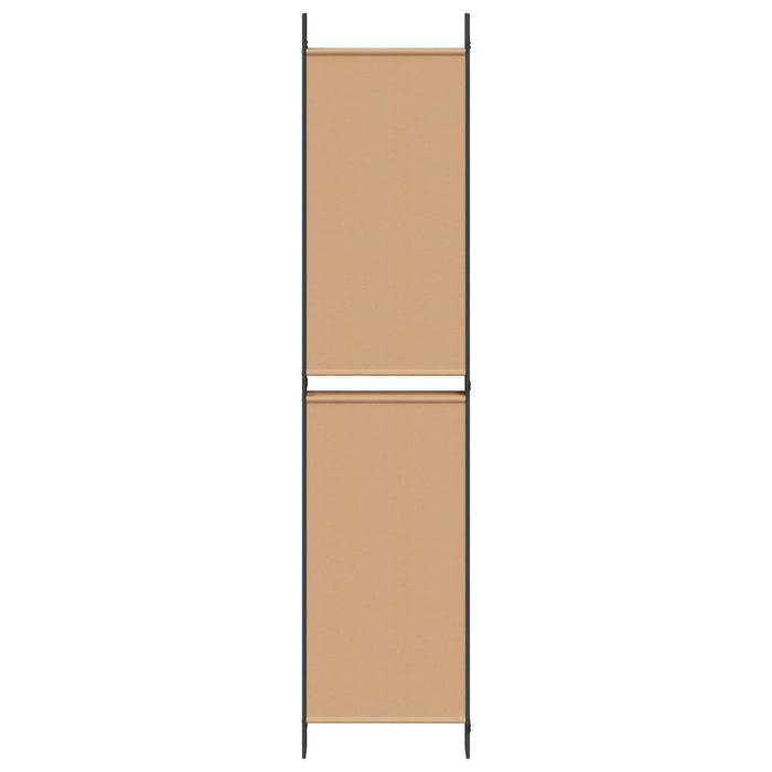 Paravan cu 6 panouri Bej 300 x 220 cm Țesătură WALTI