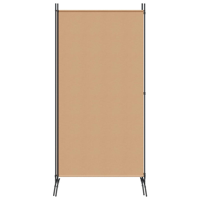 Paravan cu 2 Panouri Bej 175 x 180 cm Țesătură WALTI