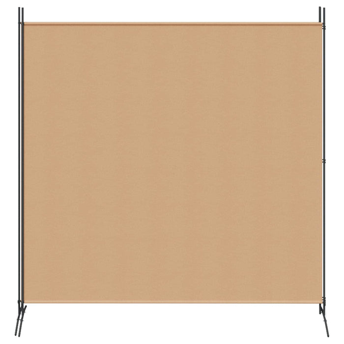 Paravan cu 2 Panouri Bej 348 x 180 cm Țesătură WALTI