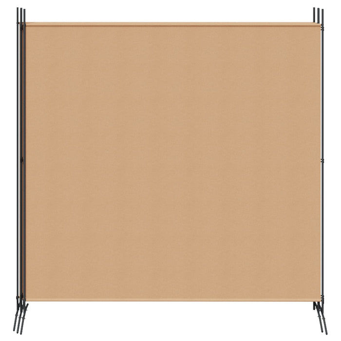 Separator de Cameră cu 4 Panouri Bej 698 x 180 cm Țesătură WALTI