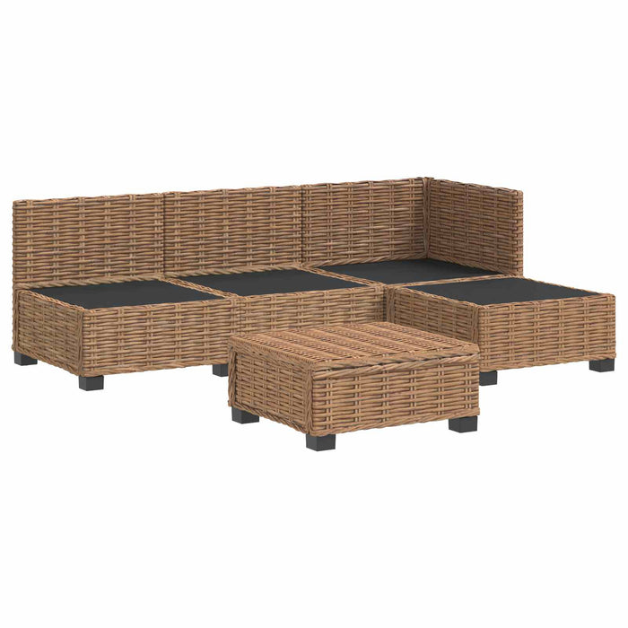 5 buc. Set de lounge din ratan cu perne GENDT Ratan Natural WALTI