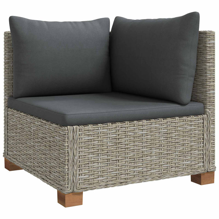 6 buc. Set de lounge din ratan cu perne GENDT Ratan Natural WALTI