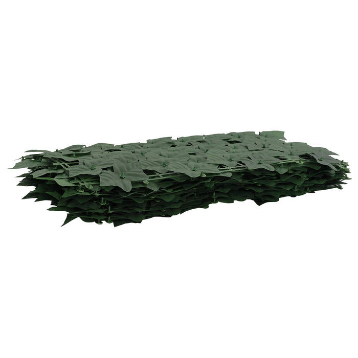 Ecran de balcon cu frunze Verde închis 400 x 75 cm WALTI