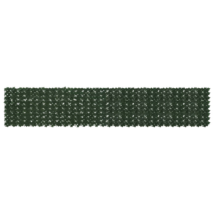 Ecran de balcon cu frunze Verde închis 400 x 75 cm WALTI