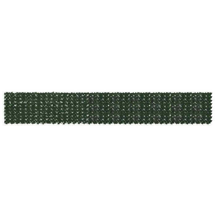 Ecran de balcon cu frunze Verde închis 500 x 75 cm WALTI