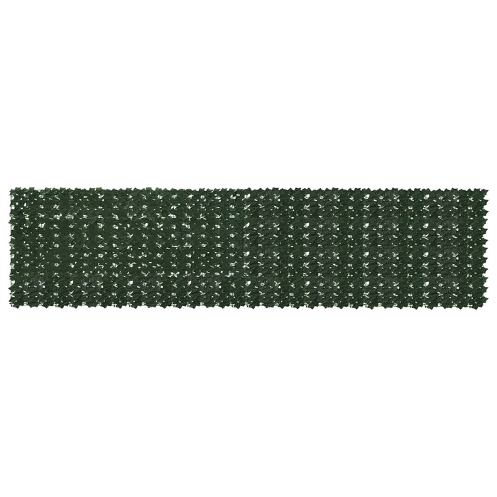 Ecran de balcon cu frunze Verde închis 400 x 100 cm WALTI